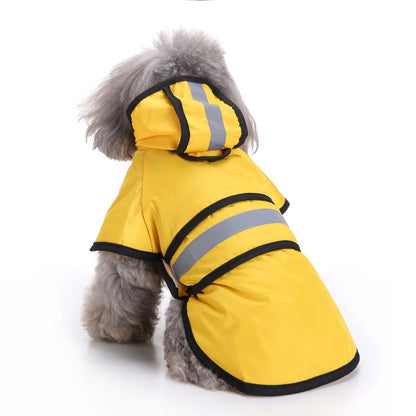 dog clothes raincoat