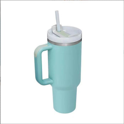 Hot and Cold Tumbler with Straw