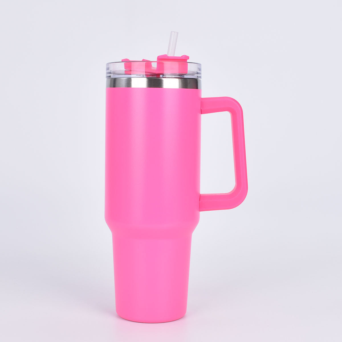 Hot and Cold Tumbler with Straw